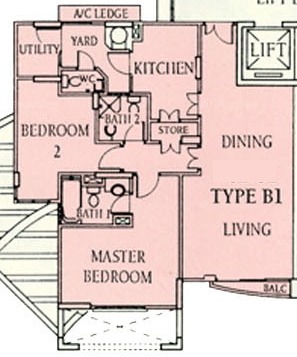 Aston Mansions (D14), Apartment #2620